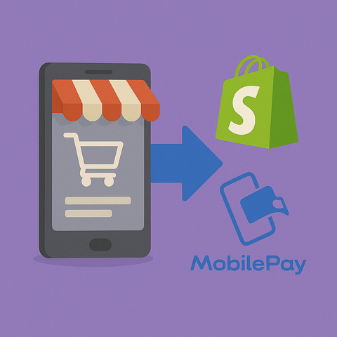 MobilePay er nu tilgængelig i Shopify Payments
